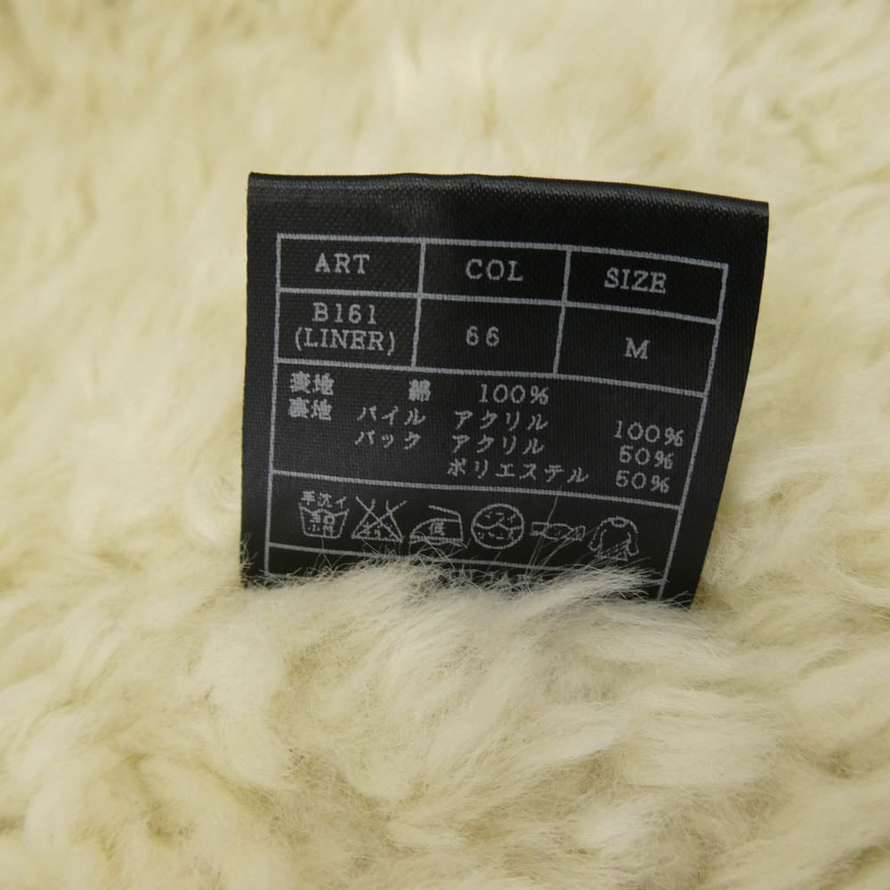 AKM エイケイエム B161 M-65 cold weather ライナー付き ミリタリー ジャケット カーキ系 M【中古】