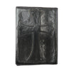 CHROME HEARTS クロムハーツ（原本無） PASSPORT CASE クロスパッチ レザー パスポートケース ブラック系【中古】