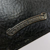 CHROME HEARTS クロムハーツ（原本無） FIELD NOTES COVER クロスボールボタン レザーフィールド ノートカバー ブラック系【中古】
