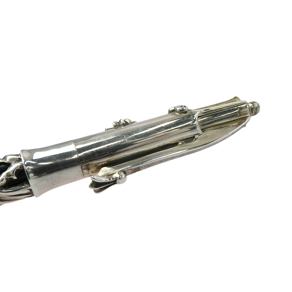 CHROME HEARTS クロムハーツ（原本無） 4 COLOR PEN ROLLER 4カラーローラー ボールペン シルバー系【中古】