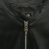 CHROME HEARTS クロムハーツ（原本無） EZ RIDER イージーライダー ダガージップ プルオーバー ライダースジャケット ブラック系 M【中古】