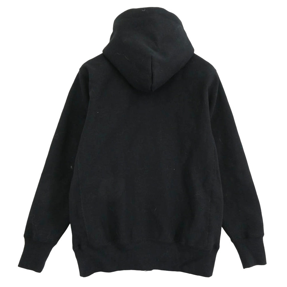 Champion チャンピオン STORMSHELL Hooded Sweatshirt スウェット ジップパーカー ブラック系 L【中古】
