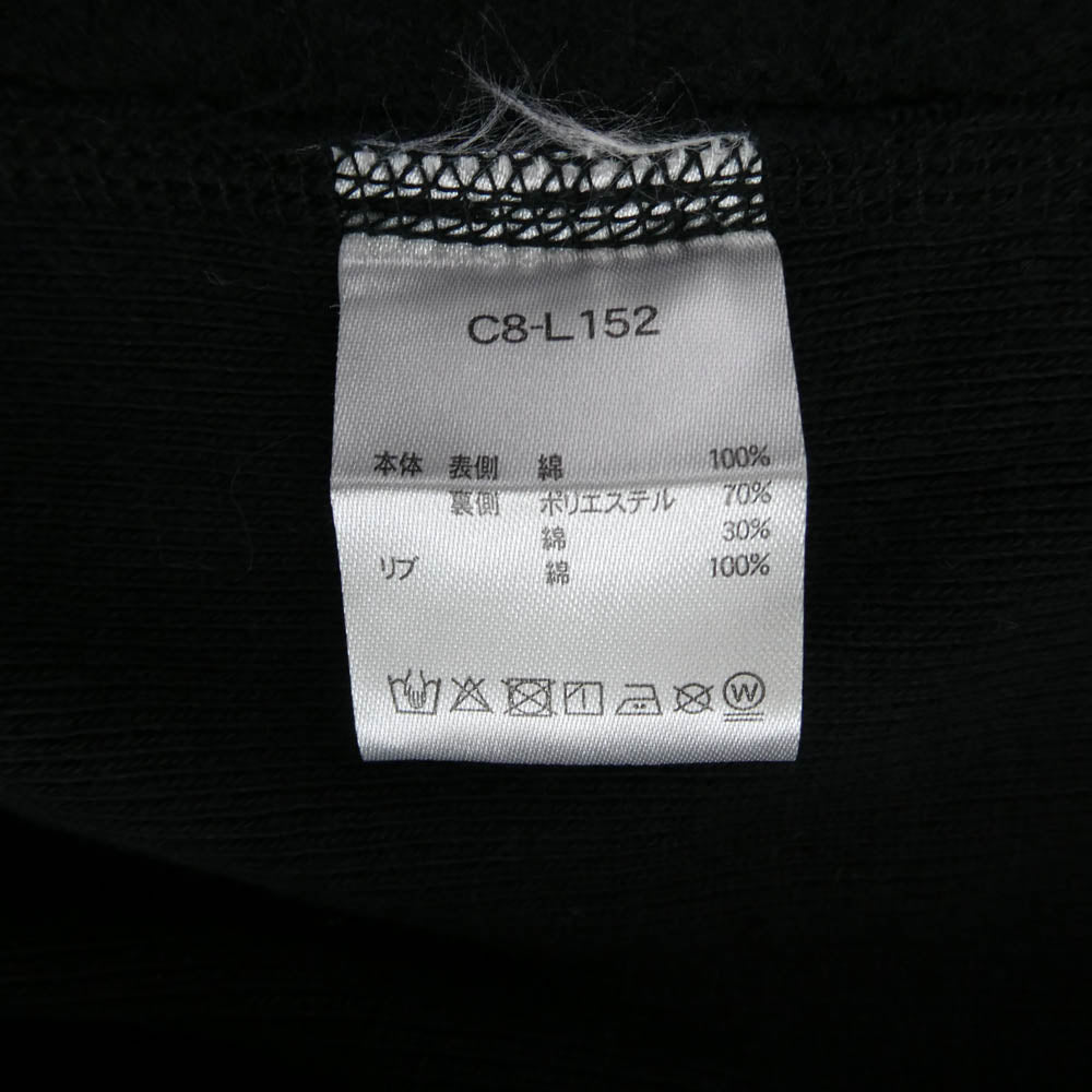Champion チャンピオン STORMSHELL Hooded Sweatshirt スウェット ジップパーカー ブラック系 L【中古】