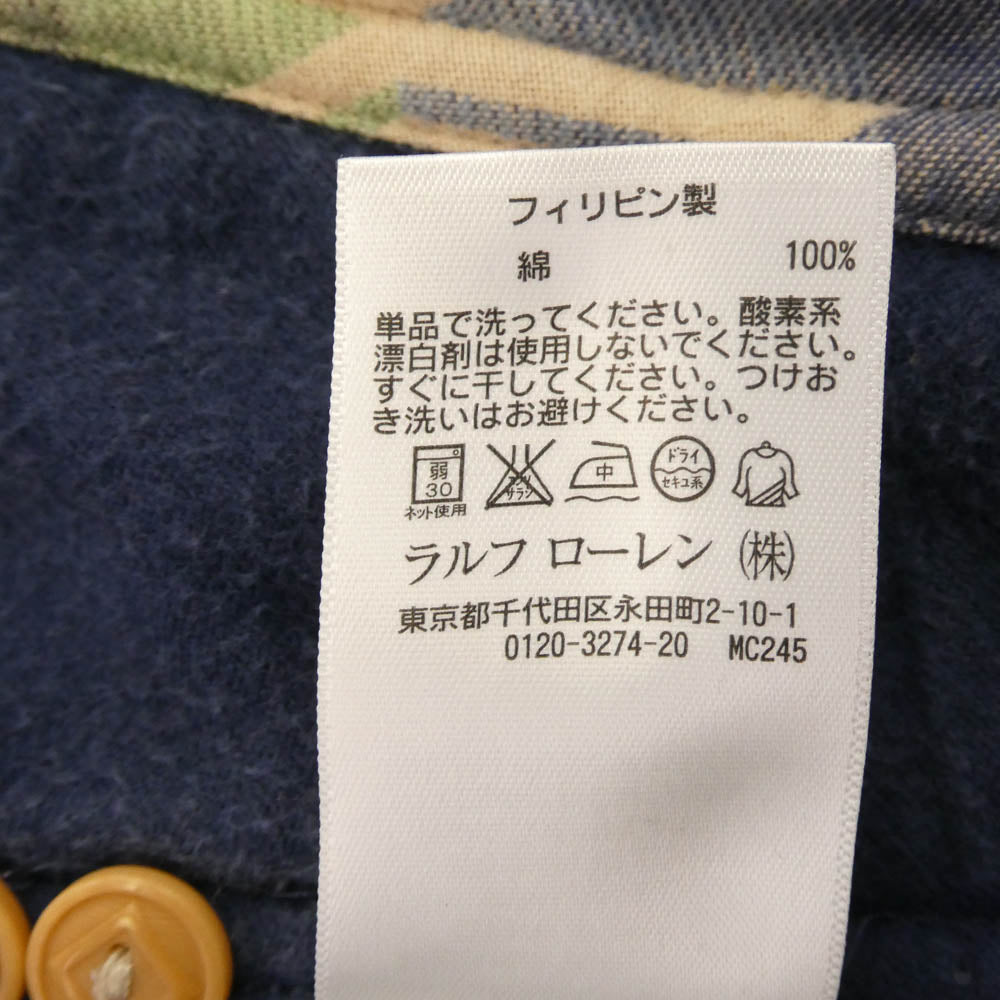 POLO RALPH LAUREN ポロ・ラルフローレン ネイティブ柄 キルティング