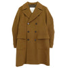 MACKINTOSH PHILOSOPHY マッキントッシュフィロソフィー H1C55-812-57 ダブルチェスター メルトン ウール コート ブラウン系 38【中古】