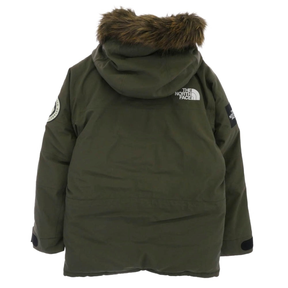 THE NORTH FACE ノースフェイス ND91807 ANTARCTICA PARKA アンタークティカ パーカ ダウン ジャケット カーキ系 M【美品】【中古】