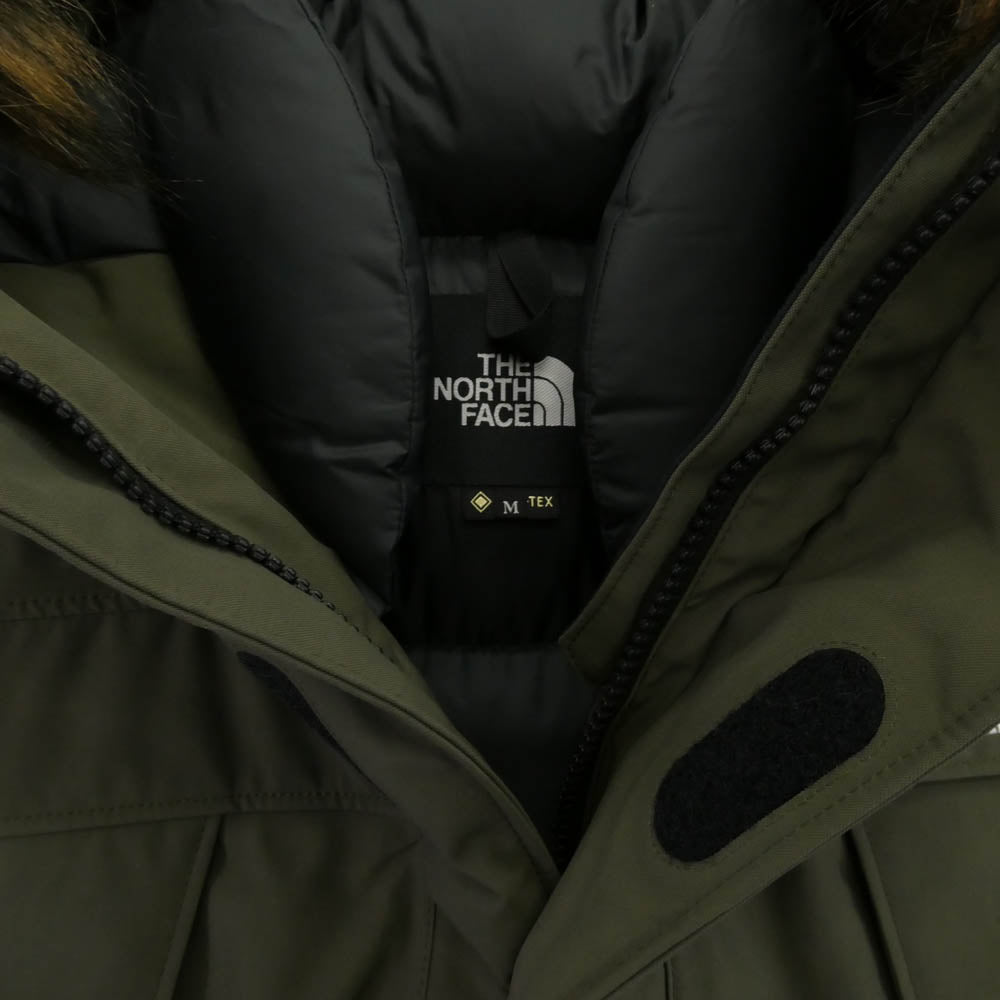 THE NORTH FACE ノースフェイス ND91807 ANTARCTICA PARKA アンタークティカ パーカ ダウン ジャケット カーキ系 M【美品】【中古】