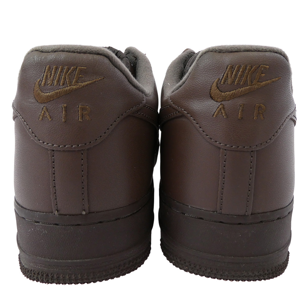 Supreme シュプリーム CU9225-200 × NIKE AIR FORCE 1 LOW BAROQUE BROWN ナイキ エアフォース1 ローカットスニーカー ブラウン系 28.5cm【中古】