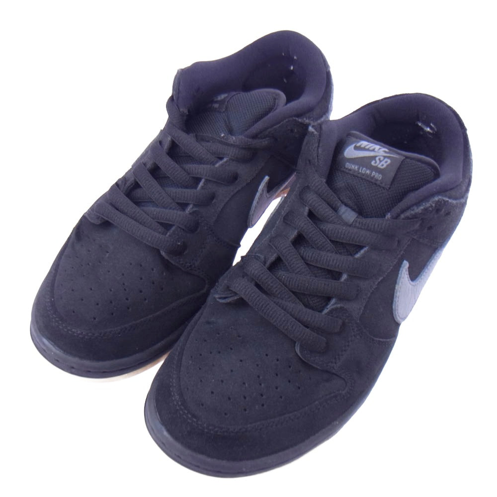 NIKE ナイキ BQ6817-010 SB Dunk Low Pro ダンクロー プロ ローカット スニーカー ブラック系 27cm【中古】