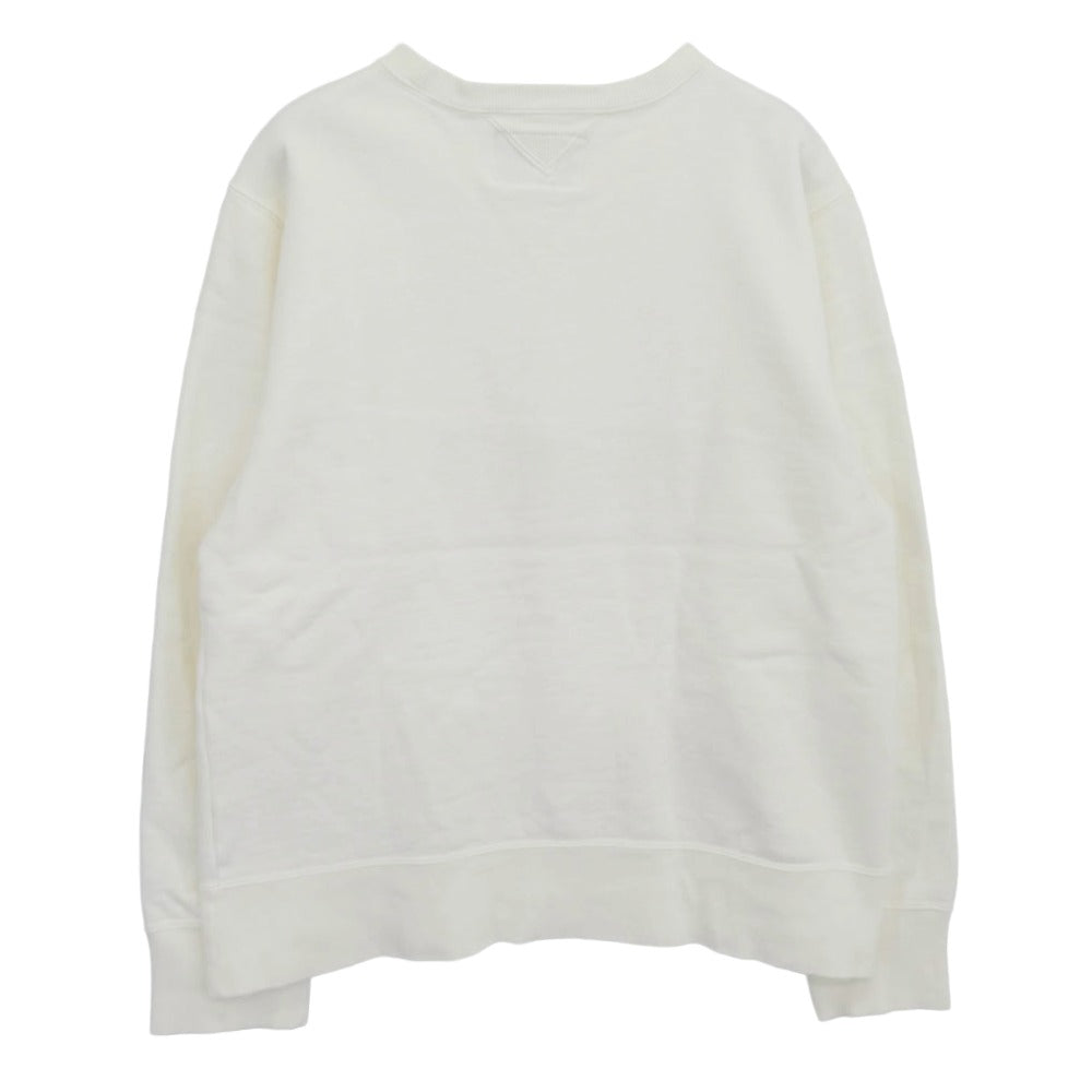 NEIGHBORHOOD ネイバーフッド 161ATNH-CSM05 NBHD ロゴ スウェット トレーナー オフホワイト系 M【中古】