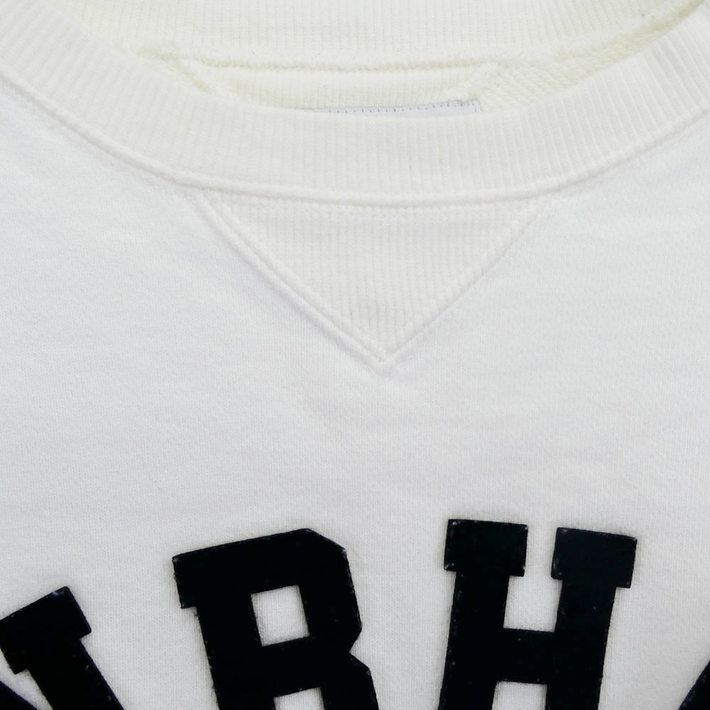 NEIGHBORHOOD ネイバーフッド 161ATNH-CSM05 NBHD ロゴ スウェット トレーナー オフホワイト系 M【中古】