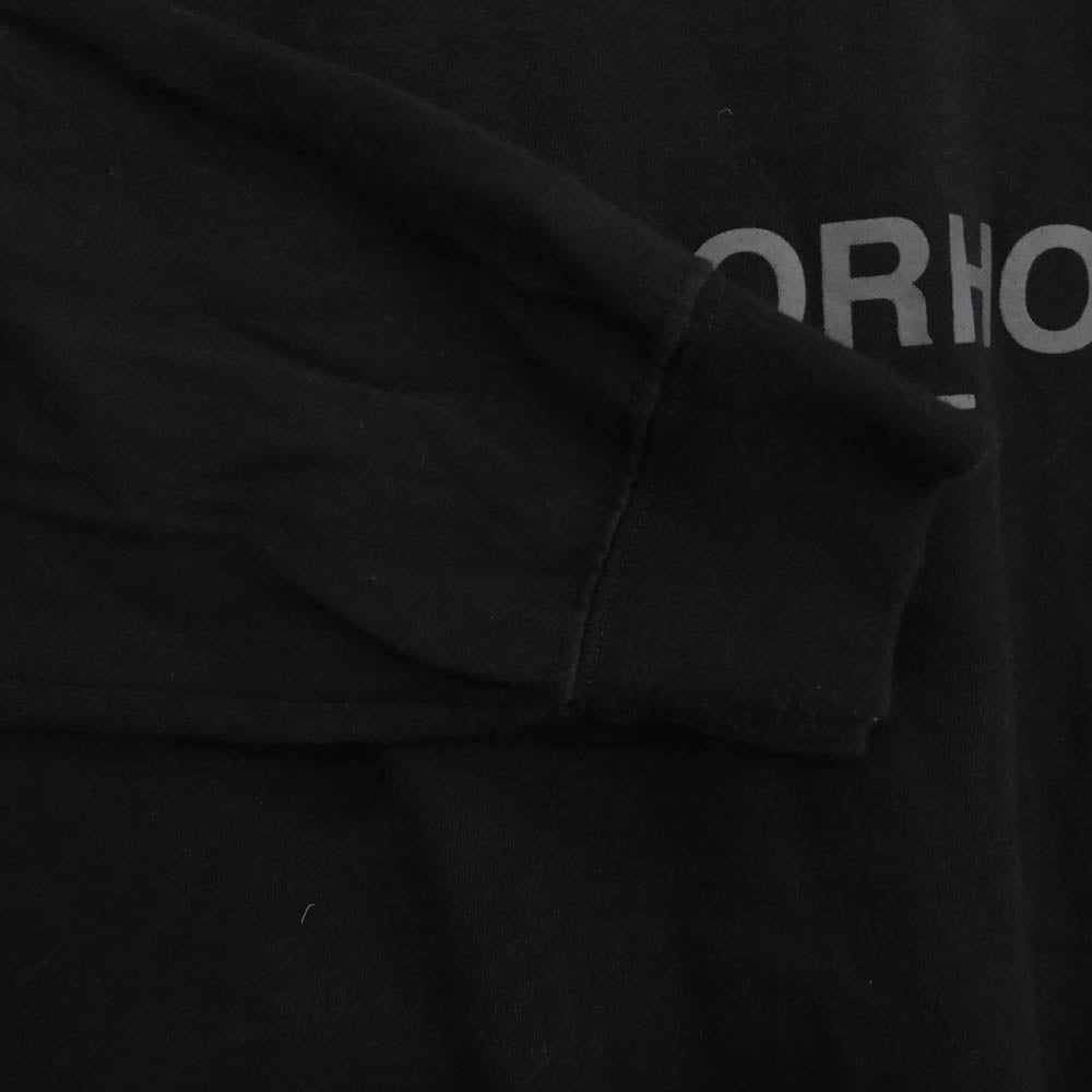 NEIGHBORHOOD ネイバーフッド craft with pride クラフトウィズプライド ロゴ プリント ロングスリーブ 長袖 Tシャツ ブラック系 M【中古】
