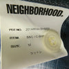 NEIGHBORHOOD ネイバーフッド 20SS 201ARNH-SHM03 B&C/C-SHIRT.LS フランネル 長袖 チェック シャツ グレー系 M【中古】