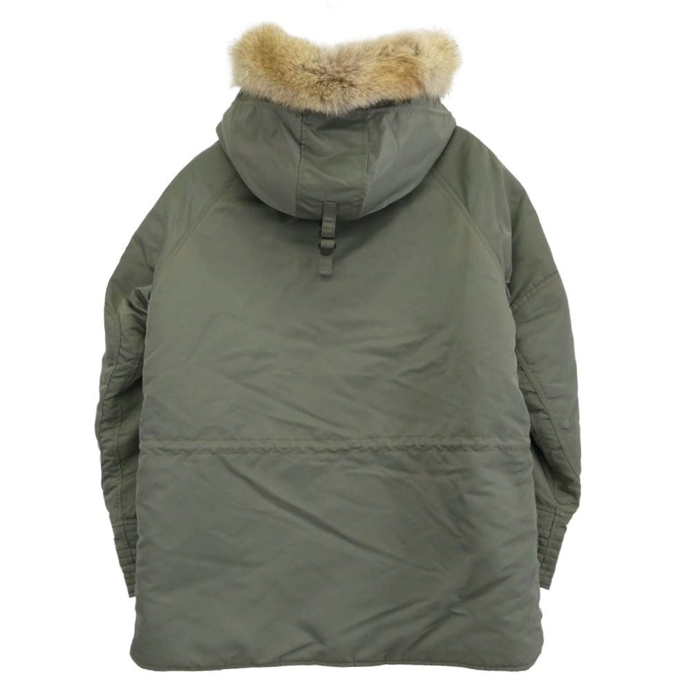 NEIGHBORHOOD ネイバーフッド 18AW 182SZNH-JKM03 N-3D N-JKT N-3B フライト ジャケット カーキ系 S【中古】