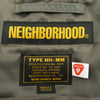 NEIGHBORHOOD ネイバーフッド 18AW 182SZNH-JKM03 N-3D N-JKT N-3B フライト ジャケット カーキ系 S【中古】