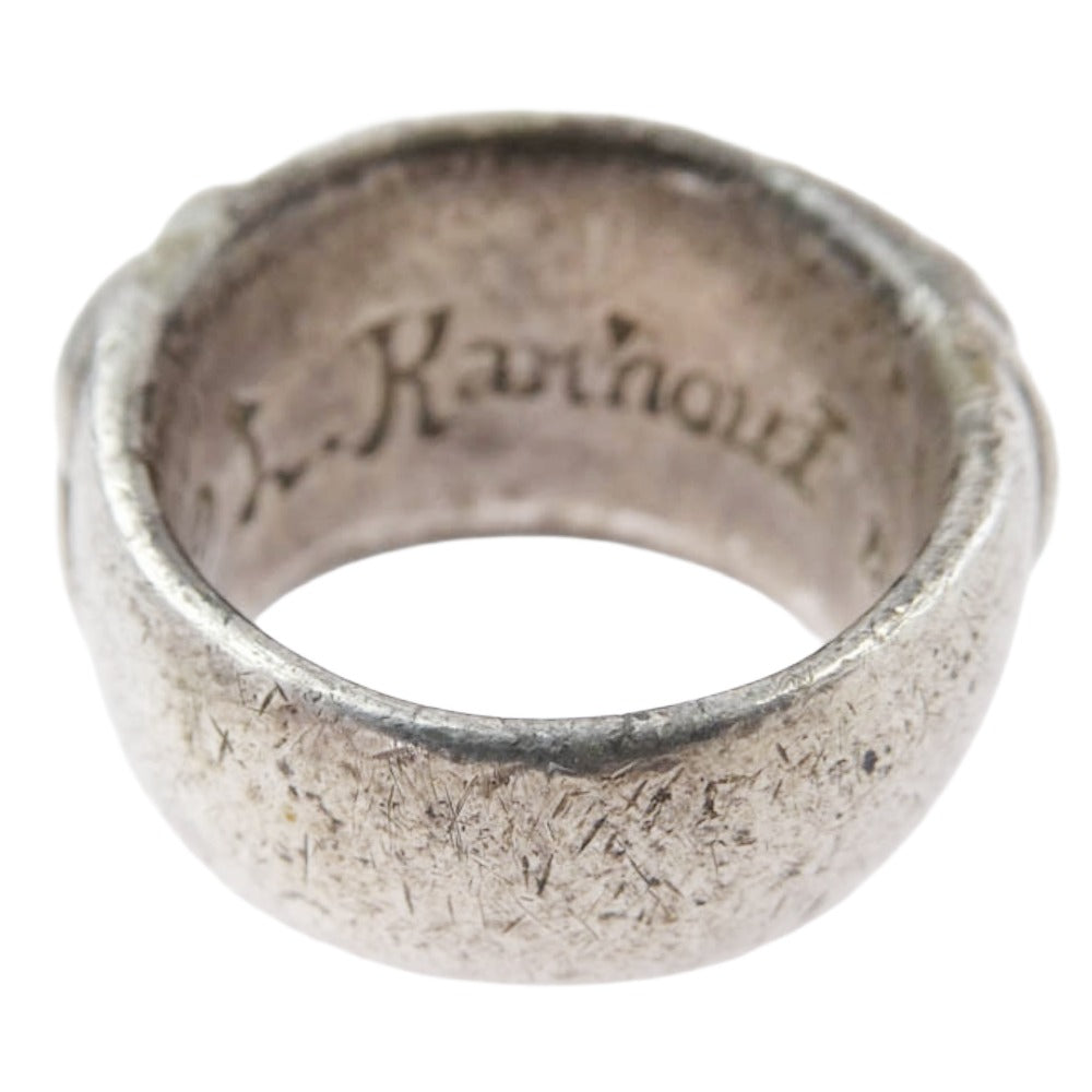 LEONARD KAMHOUT レナードカムホート コスミック ユニオン リング シルバー系 19号【中古】
