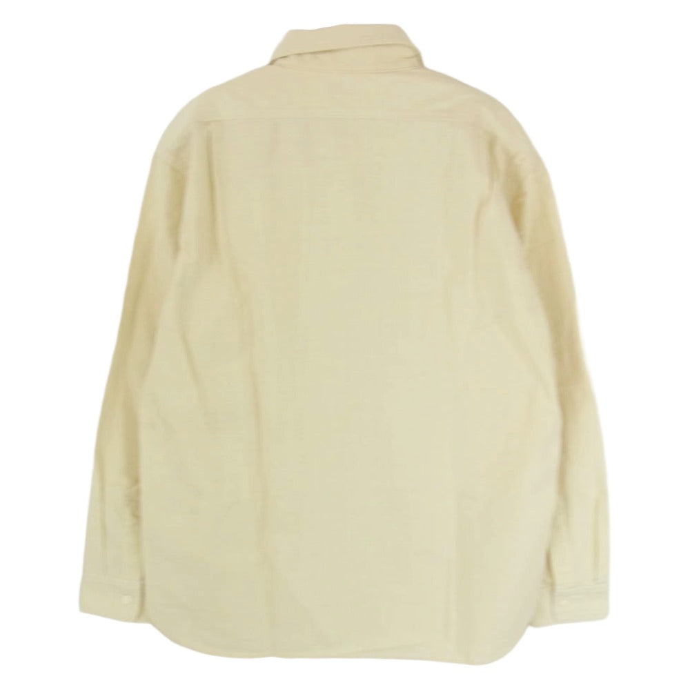 ビッグマイク CHAMBRAY CLASSIC L/S WORK SHIRTS シャンブレー クラシック ワーク シャツ イエロー系 L【新古品】【未使用】【中古】