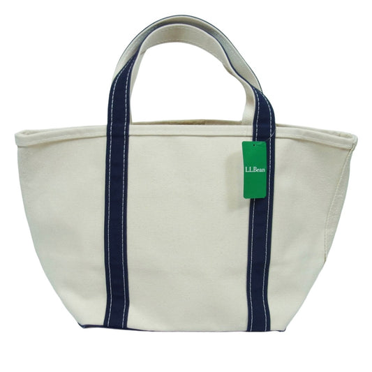 L.L.Bean エルエルビーン 112636 Boat and Tote キャンバス トートバッグ ビーントート Blue Trim Reg【極上美品】【中古】