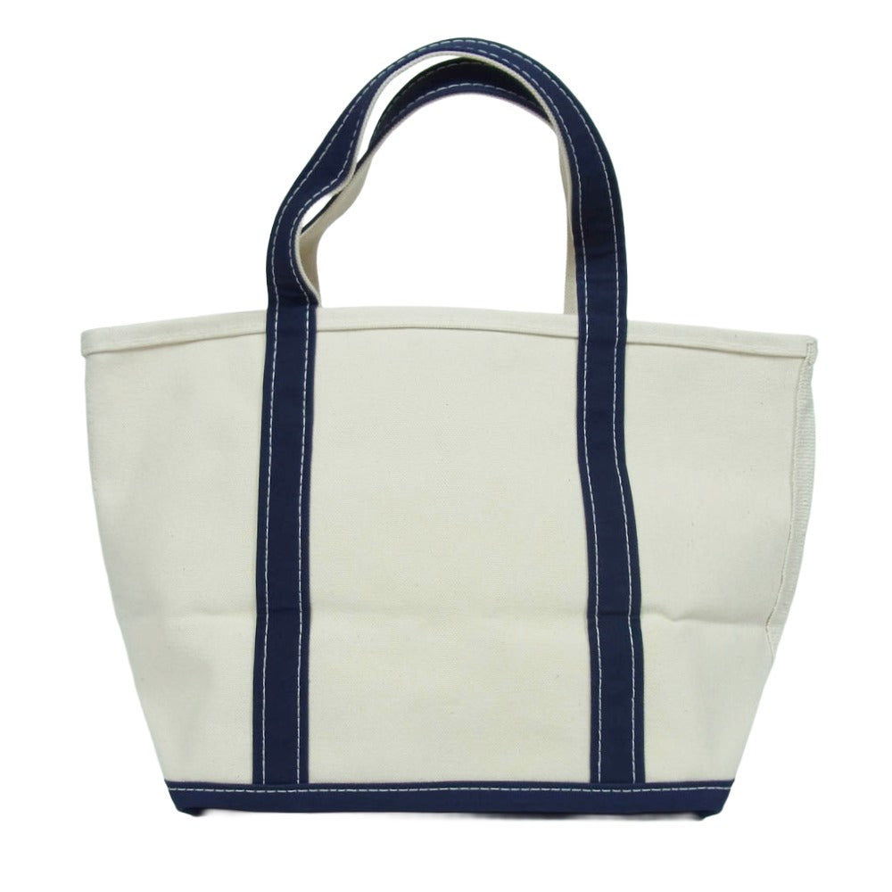 L.L.Bean エルエルビーン 112636 Boat and Tote キャンバス トートバッグ ビーントート Blue Trim Reg【極上美品】【中古】