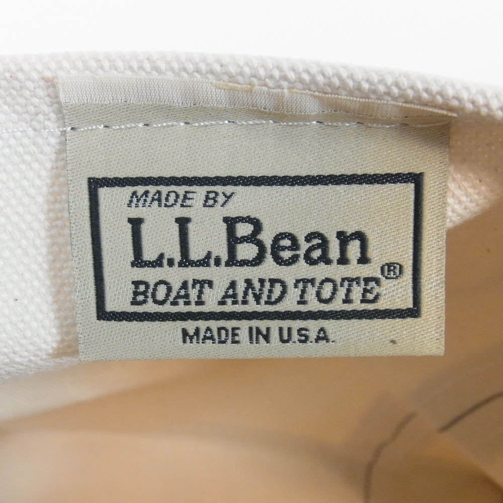 L.L.Bean エルエルビーン 112636 Boat and Tote キャンバス トートバッグ ビーントート Blue Trim Reg【極上美品】【中古】