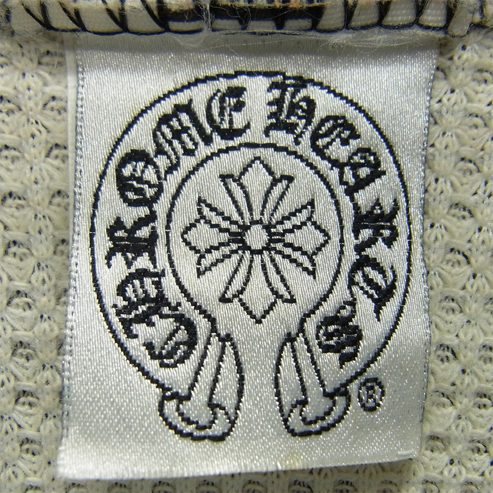 CHROME HEARTS クロムハーツ（原本無） OLD Horseshoe Hoodie オールド ホースシュー ジップ パーカー ブラック系 XL【中古】