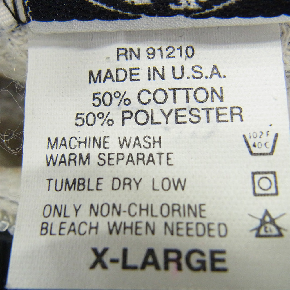 CHROME HEARTS クロムハーツ（原本無） OLD Horseshoe Hoodie オールド ホースシュー ジップ パーカー ブラック系 XL【中古】