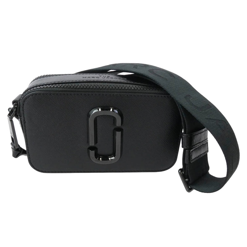 MARC JACOBS マークジェイコブス スナップショット ショルダー バッグ ブラック系 1SZ【中古】