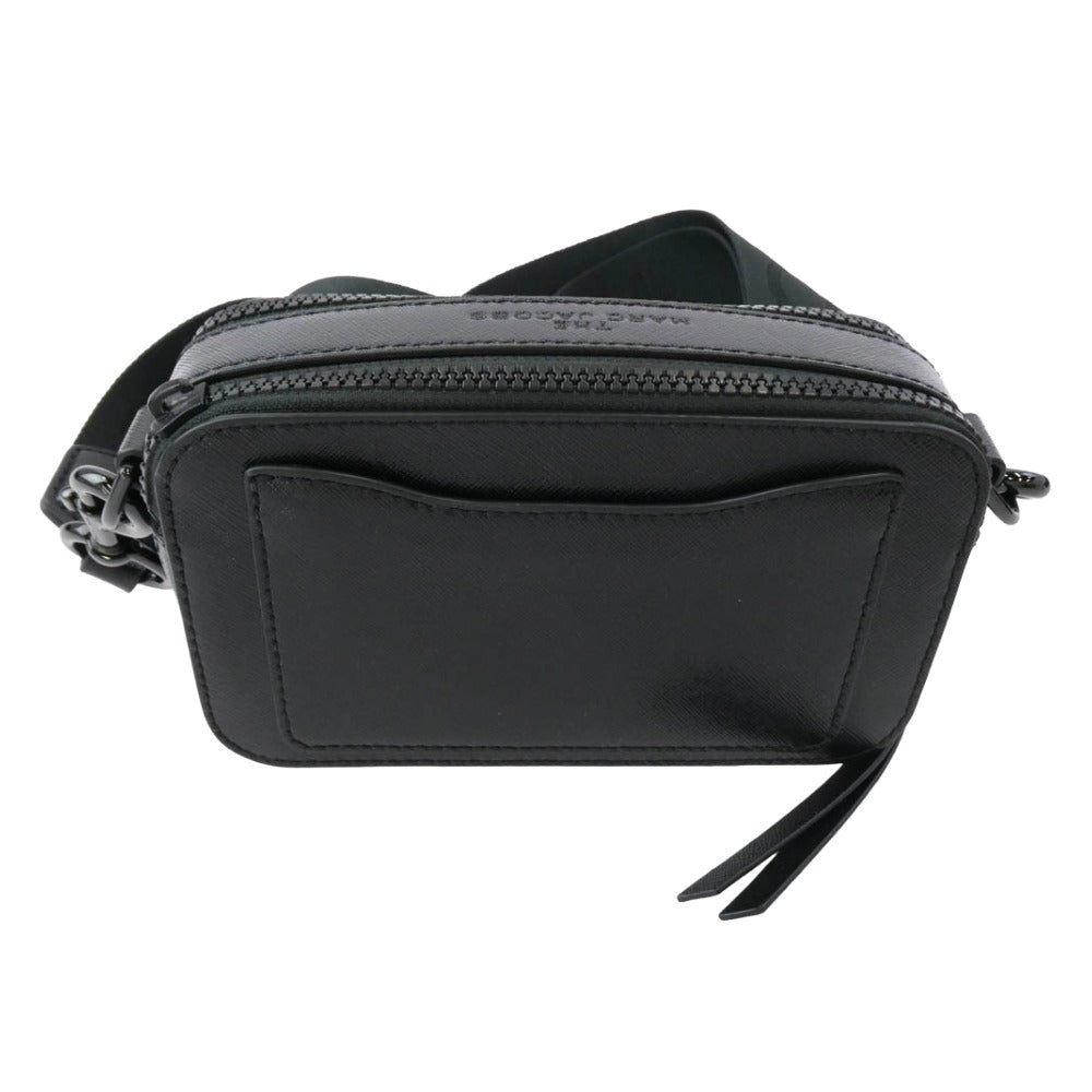 MARC JACOBS マークジェイコブス スナップショット ショルダー バッグ ブラック系 1SZ【中古】