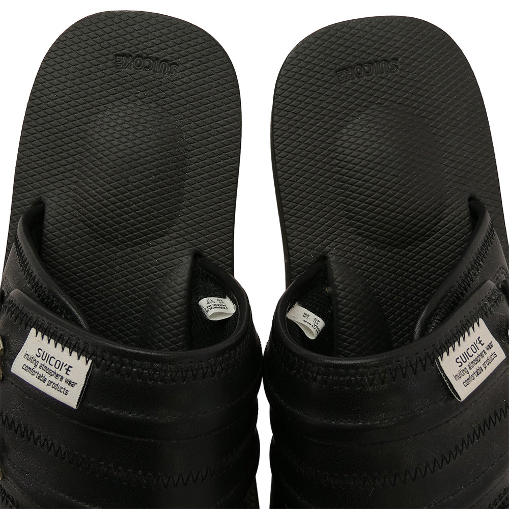 TOGA トーガ 24SS × SUICOKE スイコック MURA シルバーストラップ サンダル ブラック系 28cm【新古品】【未使用】【中古】