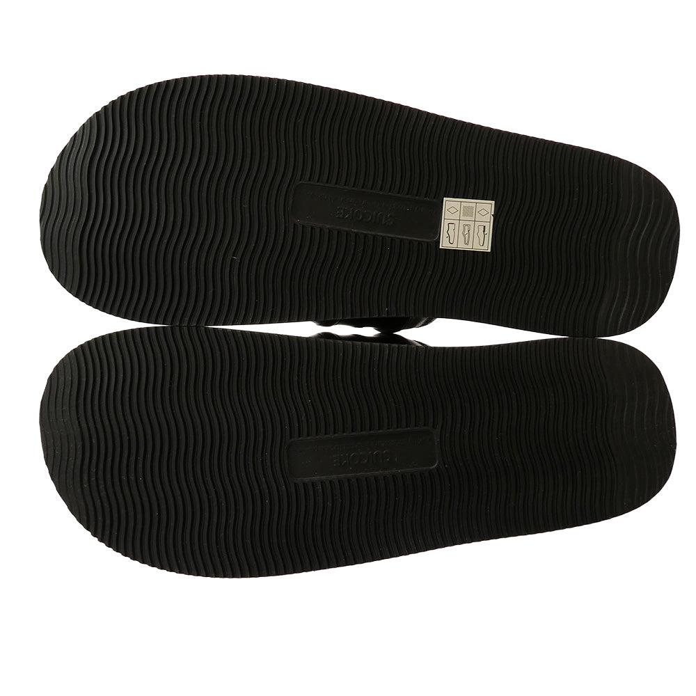 TOGA トーガ 24SS × SUICOKE スイコック MURA シルバーストラップ サンダル ブラック系 28cm【新古品】【未使用】【中古】