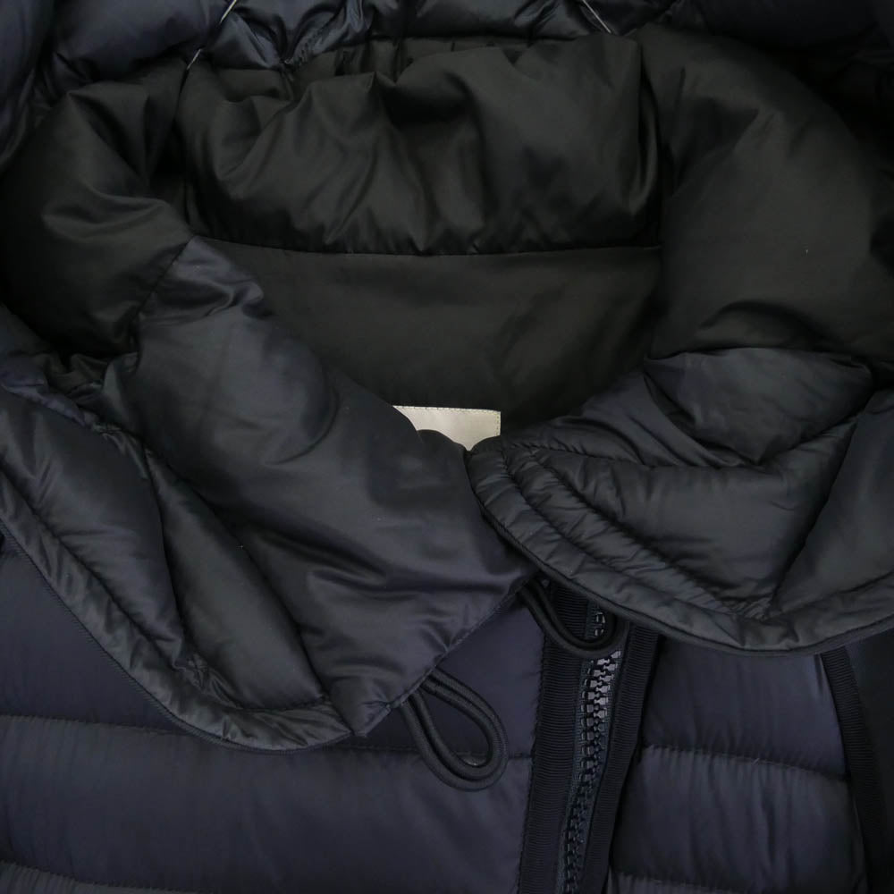 MONCLER モンクレール SOPHIE ソフィ ポンチョ ダウンカーディガン ネイビー系 3【中古】