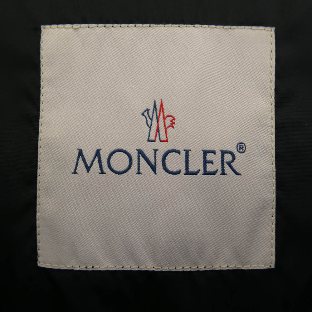 MONCLER モンクレール SOPHIE ソフィ ポンチョ ダウンカーディガン ネイビー系 3【中古】