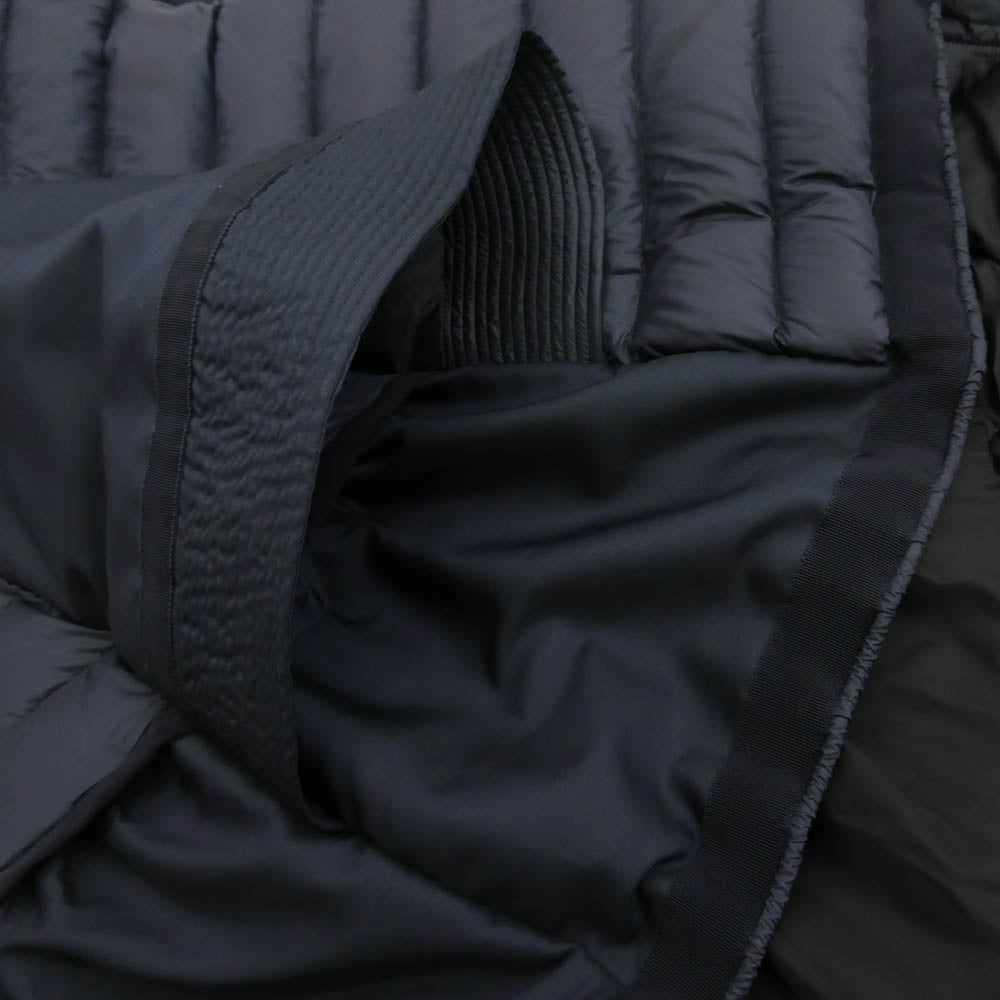 MONCLER モンクレール SOPHIE ソフィ ポンチョ ダウンカーディガン ネイビー系 3【中古】