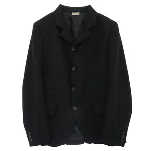 COMME des GARCONS HOMME PLUS コムデギャルソンオムプリュス 23SS PK-J017 バック 3 ジップ デザイン テーラード ジャケット ブラック系 XS【中古】