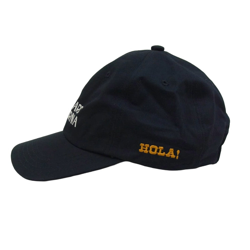 STANDARD CALIFORNIA スタンダードカリフォルニア Jeff for SD Logo Baseball Cap ロゴ刺繍 ベースボール キャップ 帽子 ネイビー系【美品】【中古】