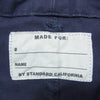 STANDARD CALIFORNIA スタンダードカリフォルニア SD FATIGUE BAKER PANTS ファティーグ ベイカー パンツ ネイビー系 32【中古】