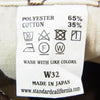 STANDARD CALIFORNIA スタンダードカリフォルニア SD T/C Work Pants W ツイルコットン ワークパンツ ブラウン系 32【中古】