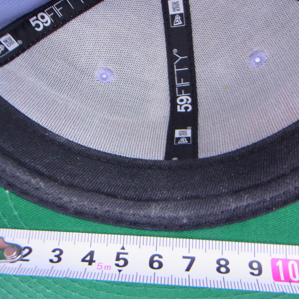 Supreme シュプリーム 23SS Script New Era Cap スクリプト ニューエラ キャップ パープル系 58.7cm【中古】