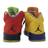 NIKE ナイキ CZ5725-700 Air Jordan 5 What The エアジョーダン5 ワット ザ スニーカー イエロー系 パープル系 27.5cm【中古】
