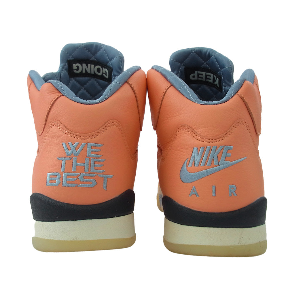 NIKE ナイキ DV4982-641 DJ Khaled Air Jordan 5 Retro DJ キャレド エアジョーダン5 レトロ スニーカー オレンジ系 27.5cm【中古】