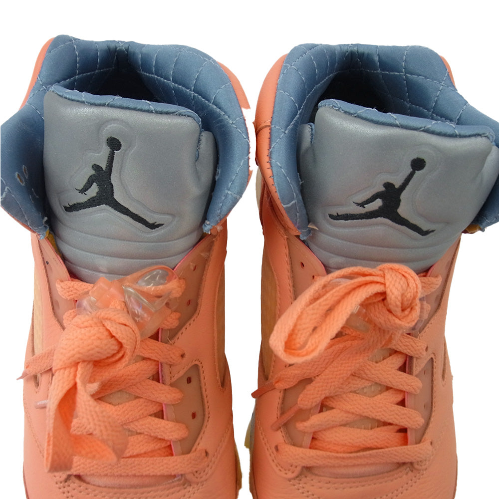 NIKE ナイキ DV4982-641 DJ Khaled Air Jordan 5 Retro DJ キャレド エアジョーダン5 レトロ スニーカー オレンジ系 27.5cm【中古】