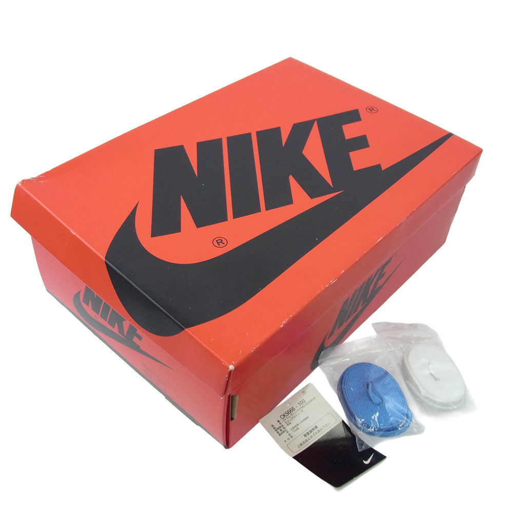 NIKE ナイキ CK5666-100 Air Jordan 1 High OG エアジョーダン1 ハイ OG フィアレス スニーカー オフホワイト系 ライトブルー系 レッド系 27.5【中古】