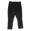ニート cotton pique taperd コットンピケ 2タック ワイド テーパード スラックスパンツ ブラック系 50【中古】