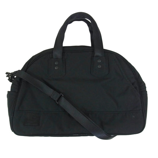 ラミダス BLACK BEAUTY ブラックビューティー 2WAY ボストンバッグ S スモール ブラック系【中古】