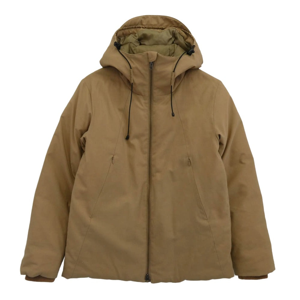 オーディエンス AUD2943 SOLOTEX Seamless Down Jacket ソロテックス シームレス ダウンジャケット ベージュ系 L【中古】