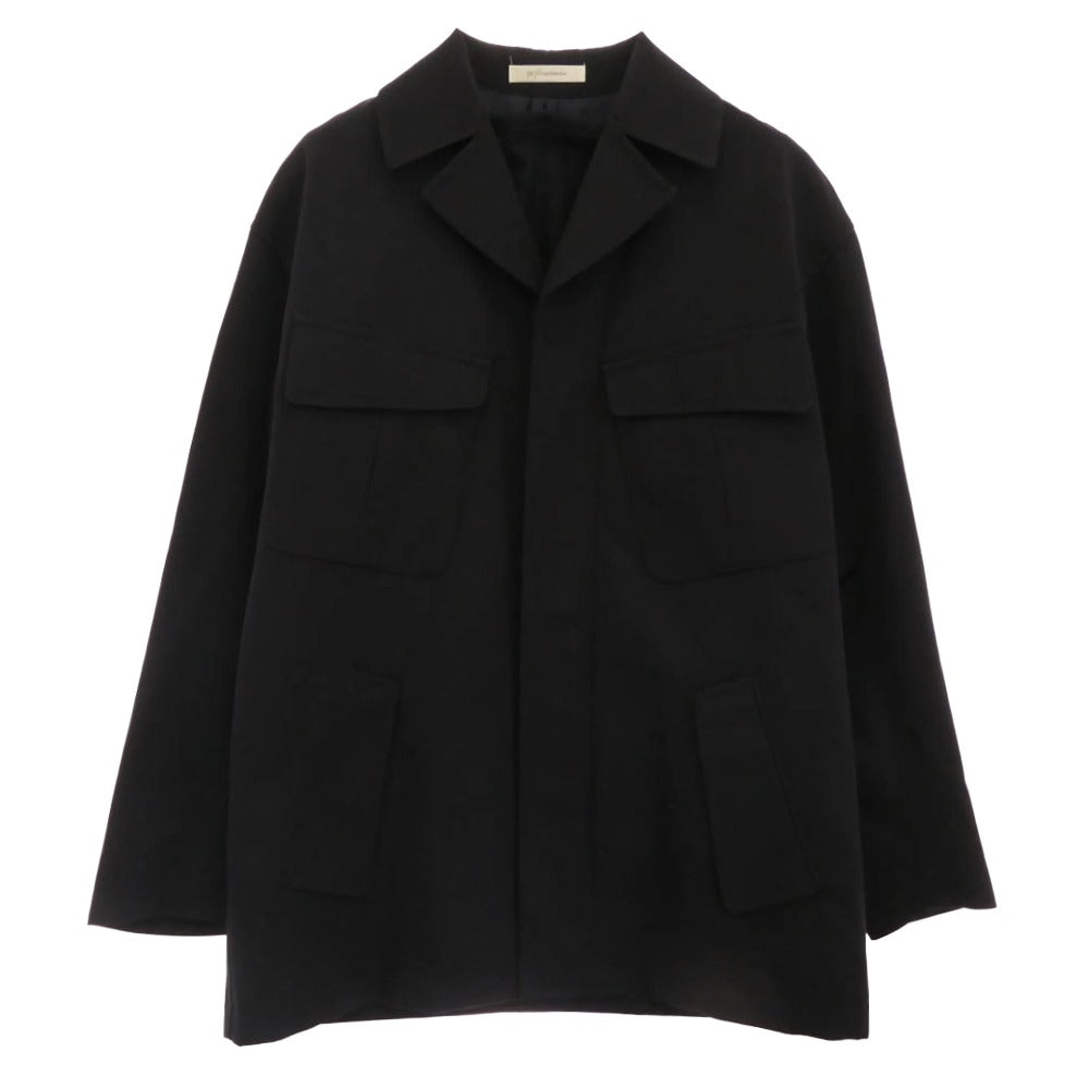 チルトザオーセンティックス Gaba BDU Jacket ギャバジン ミリタリー ジャケット ダークネイビー系 1【中古】