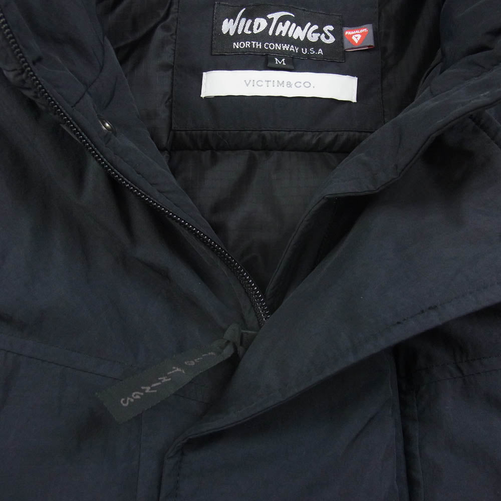 VICTIM ヴィクティム VTM-23-O-104 WILDTHINGS ワイルドシングス PRIMALOFT MONSTER VEST プリマロフト 中綿 モンスターベスト ダークネイビー系 M【中古】