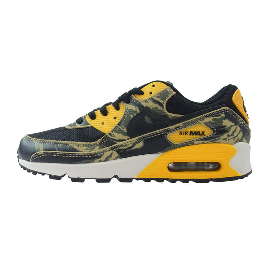 NIKE ナイキ IF1721-001 Air Max 90 Camo University Gold エアマックス90 カモ ユニバーシティゴールド スニーカー ブラック系 イエロー系 26.5cm【新古品】【未使用】【中古】