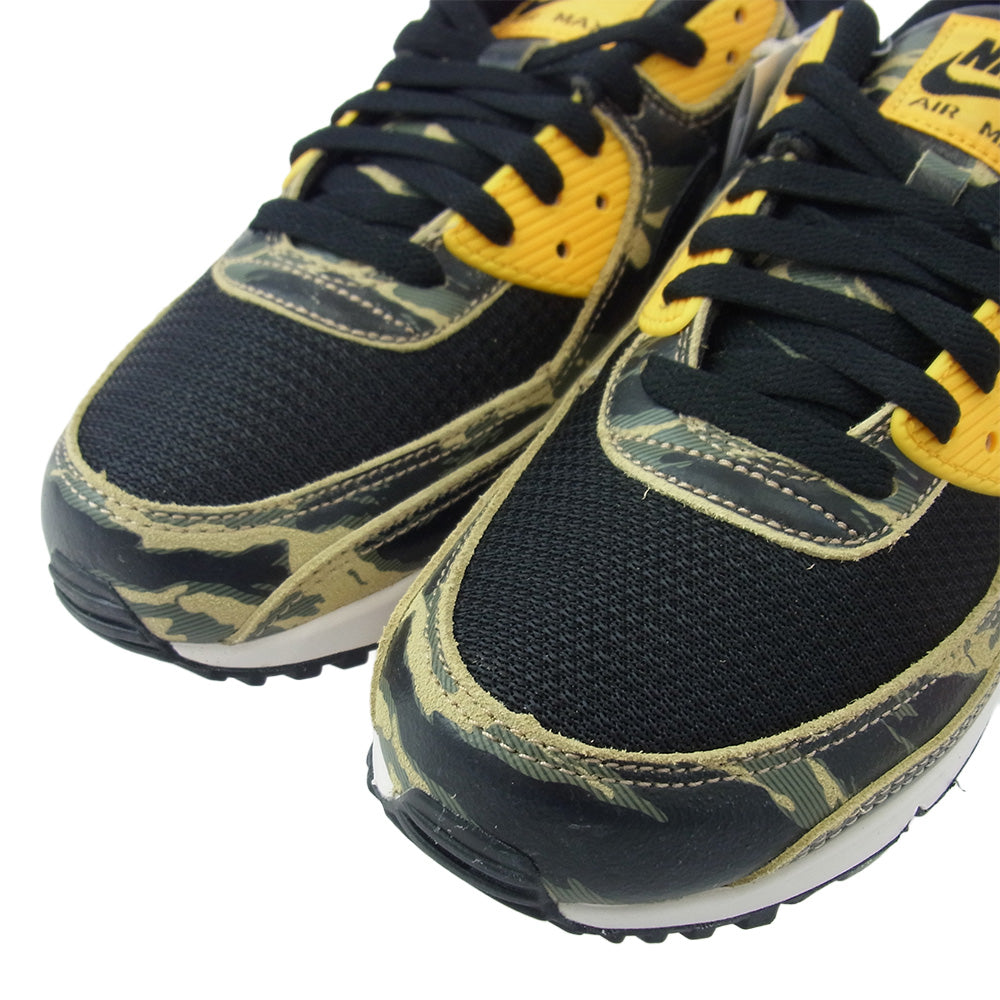NIKE ナイキ IF1721-001 Air Max 90 Camo University Gold エアマックス90 カモ ユニバーシティゴールド スニーカー ブラック系 イエロー系 26.5cm【新古品】【未使用】【中古】
