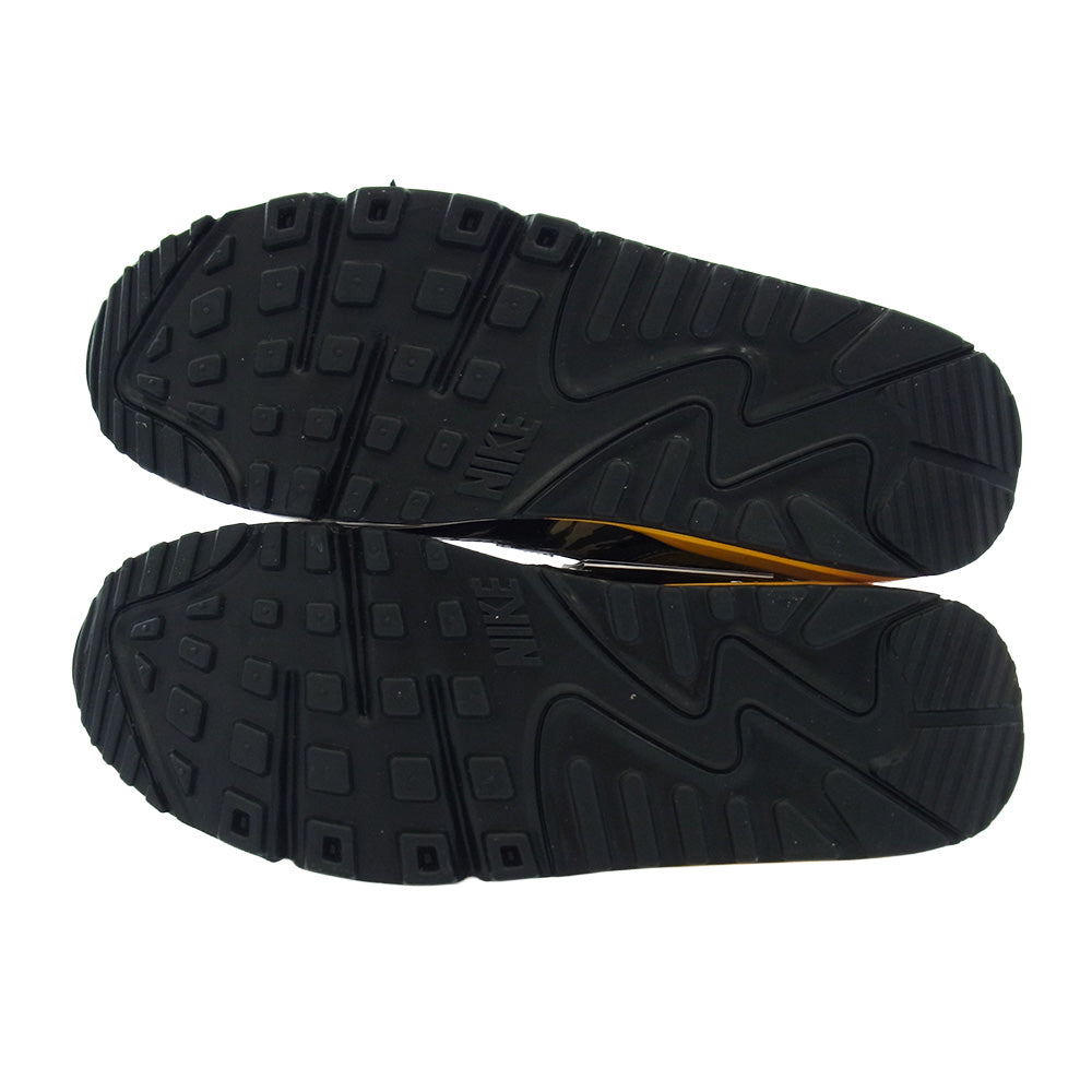 NIKE ナイキ IF1721-001 Air Max 90 Camo University Gold エアマックス90 カモ ユニバーシティゴールド スニーカー ブラック系 イエロー系 26.5cm【新古品】【未使用】【中古】